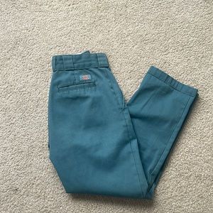 urban outfitters x dickies green pants